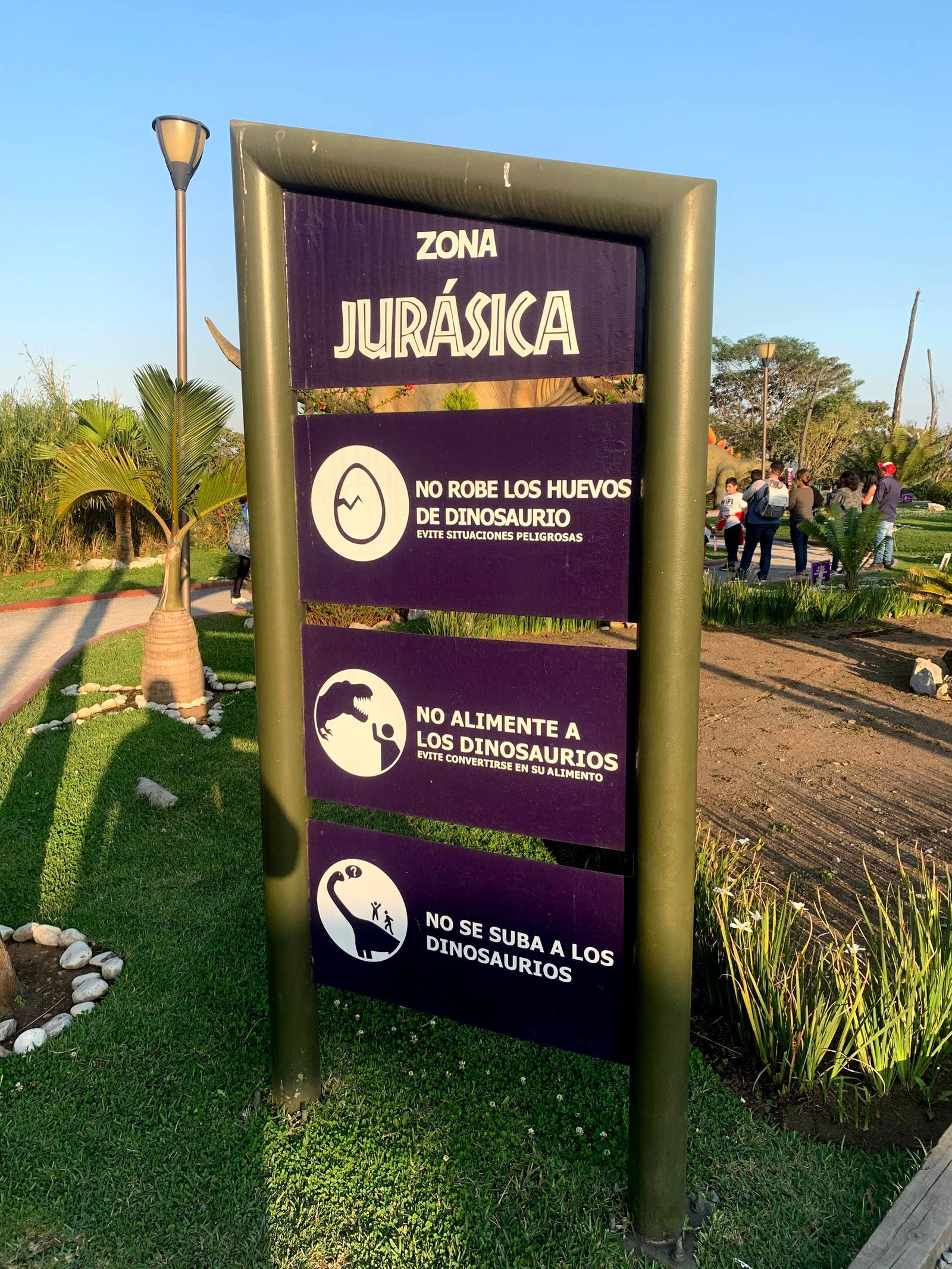 Theme decorations - Expo Parque de los Dinosaurios, Orizaba
